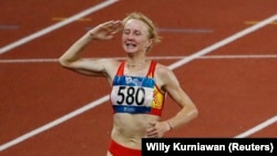 Жеңил атлет Дарья Маслова.