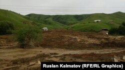 Село Кыр-Жол Сузакского района. Архивное фото