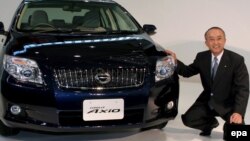 "Тойотанын" президенти Катсуаки Ватанабе, Токио, 10.10.2006.