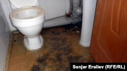 Ошто жаңы салынган үйлөрдүн бири