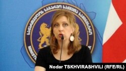 Заместитель министра иностранных дел Грузии Нино Каландадзе