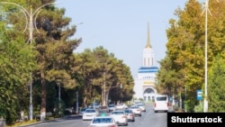 Кӯчае дар пойтахти Туркманистон