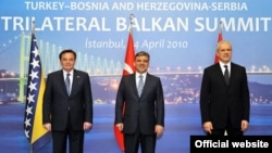 Haris Silajdžić, Abdullah Gul i Boris Tadić 