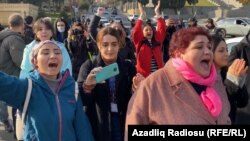 Журналисттердин акциясы. Баку. 28-декабрь, 2021-жыл