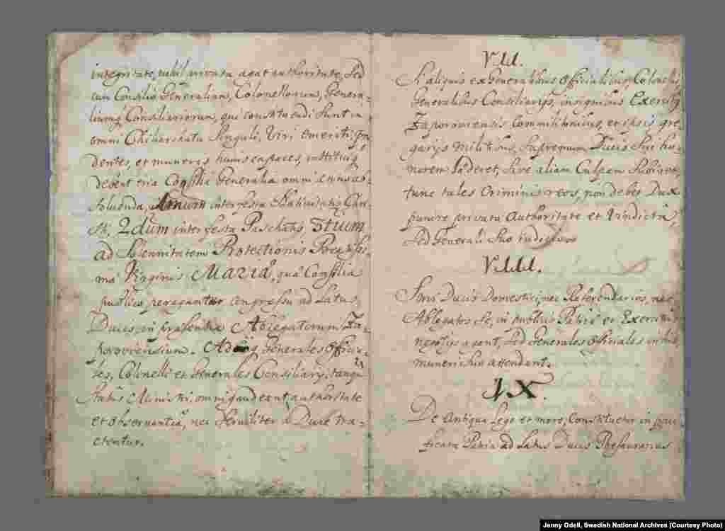 Конституція Пилипа Орлика, стр. 6-7