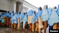 Oslobođene učenice u nigerijskoj državi Zamfara, 2. mart 2021. 