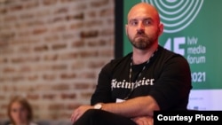 Крымский журналист, известный украинский колумнист, автор Крым.Реалии Павел Казарин