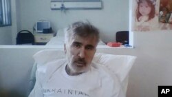 Михаил Саакашвили в тбилисской клинике, архивная фотография