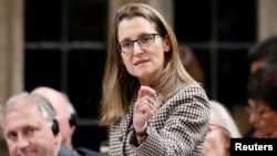 Христя Фріланд, міністр закордонних справ Канади