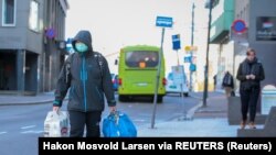 Илустрација Норвешка, Осло антиковид мерки 