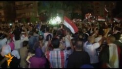 Slavlje u Egiptu nakon smjene Morsija