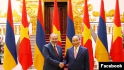 Премьер-министр Армении Никол Пашинян во Вьетнаме, 5 июля 2019 г.