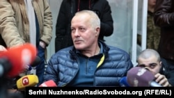 Колишній голова Генерального штабу Володимир Замана в Печерському районному суді Києва, 25 лютого 2019 року