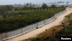 دیوار مرزی بین سوریه و ترکیه در استان ختای (حاتای)