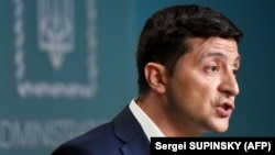 Presidenti i Ukrainës, Volodymyr Zelenskiy.