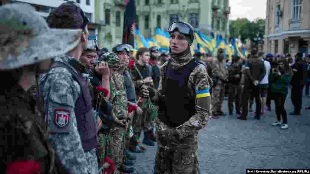 ДУК &laquo;Правий сектор&raquo; взяв участь у віче