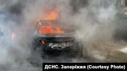 Наслідки російського удару по Запоріжжю, квітень 2025 року