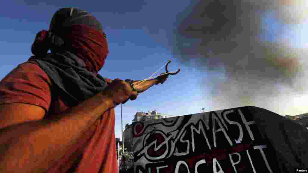 Trg Taksim, Istanbul, 11. juni 2013. Foto: REUTERS / Yannis Behrakis 