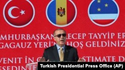 Președintele Recep Tayyip Erdogan la Comrat, 18 octombrie 2018