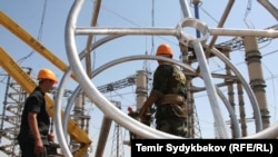 Кыргызстанские энергетики.
