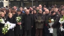 Homazhet e Lëvizjes Vetëvendosje në dhjetë vjetorin e vrasjes së dy aktivistëve