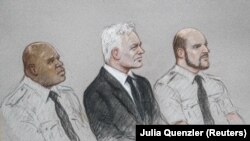 Ассанжды экстрадициялоо боюнча сот. Лондон. 7-сентябрь, 2020-жыл.