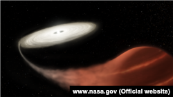 Ось такі фото рідкісного астрономічного явища опублікували на вебсайті NASA