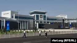 Манас шаарынын мэриясынын жаңы административдик имараты