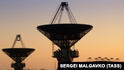 Антенний комплекс Центру дальнього космічного зв'язку в селі Вітіне під Євпаторією. Архівне фото