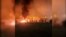 Amateur Video Shows Iranian Protest Camp In Flames