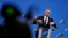 Sekretari i Përgjithshëm i NATO-s, Jens Stoltenberg, gjatë një konference për media më 14 shkurt 2024. 