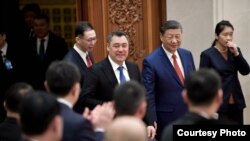 Садыр Жапаров Бээжинде.