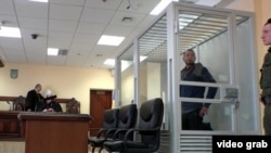 Акбарали Абдуллаев в зале суда города Киева.