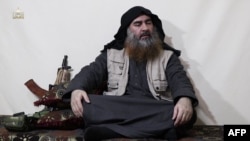 Ish-lideri i grupit militant, Shteti Islamik, Abu Bakr al-Baghdadi.