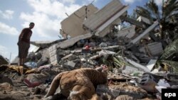 Gaza nakon izraelskog granatiranja, 15. juli 2014.