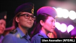 Милиционер айымдар. 