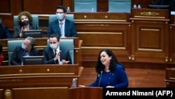 Predsednica Kosova Vjosa Osmani, Priština, 4. april 2021.