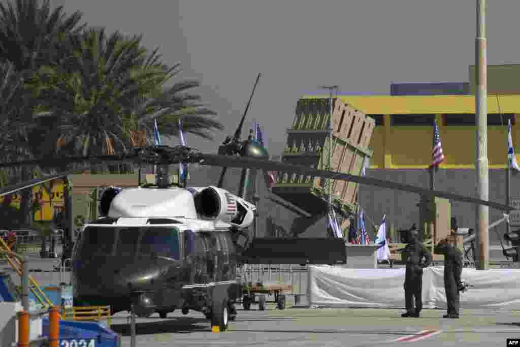 Raketni obrambeni sustav američkih snaga snimljen u okruženju aerodroma Ben Gurion, 20. mart 2013. Foto: AFP / Marco Longari 