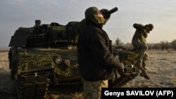 Танкісти 33-ї окремої механізованої бригади Сухопутних військ України беруть участь у польових навчаннях, жовтень 2024 року