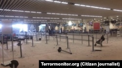 У приміщенні аеропорту після теракту