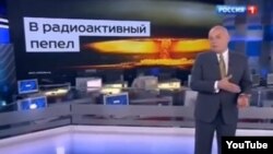 Jurnalistul Dmitri Kiselev a descris cu lux de amănunte, într-o emisiune la postul TV Rossia, cum anume Rusia ar putea să facă din SUA "scrum radioactiv".