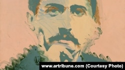 Marcel Proust, un portret deAndy Warhol, 1974 