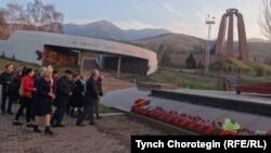 Мемориальный комплекс "Ата-Бейит" близ г.Бишкек. 08.11.2017.