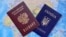 Российский и украинский паспорта
