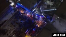 Өрт чыккан имарат. 11-февраль, 2025-жыл.