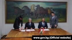 Кыргызстан тараптан протоколго өкмөттүн чек ара боюнча атайын өкүлү Назирбек Бөрүбаев, тажик тараптан Жер башкаруу жана геодезия комитетинин төрагасы Ориф Хожазода кол коюшту.