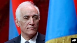 Președintele Armeniei, Vahagn Haciaturian (fotografie de arhivă)