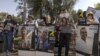 Rođaci i prijatelji Izraelaca koje palestinski militanti Hamasa drže kao taoce u Pojasu Gaze na mitingu u Jerusalimu, 3. juna 2024.
