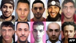 Principalii teroriști sinucigași din Paris, 13 Noiembrie 2015.