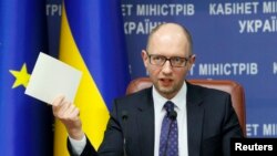 Арсеній Яценюк, Київ, 14 листопада 2014 року